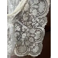 MANTILLA BEIGE ANTIGUA MAQUINA