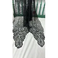 MANTILLA NEGRA DE TRES PICOS - 2566/M