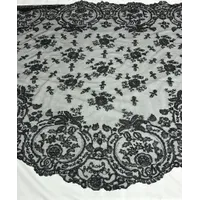 MANTILLA NEGRA DE TRES PICOS - 2540/G