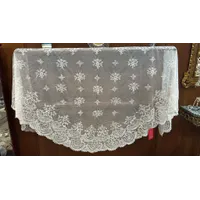 MANTILLA SEMICIRCULAR BEIGE - 2530/G