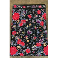 MANTON NEGRO PEONIAS PEQUEÑAS