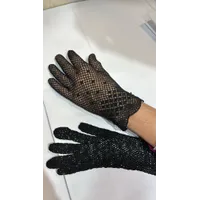 GUANTE NEGRO ANTIGO REJILLA