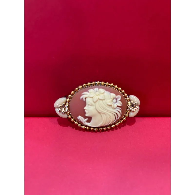 BROCHE PRIMAVERA TEJA